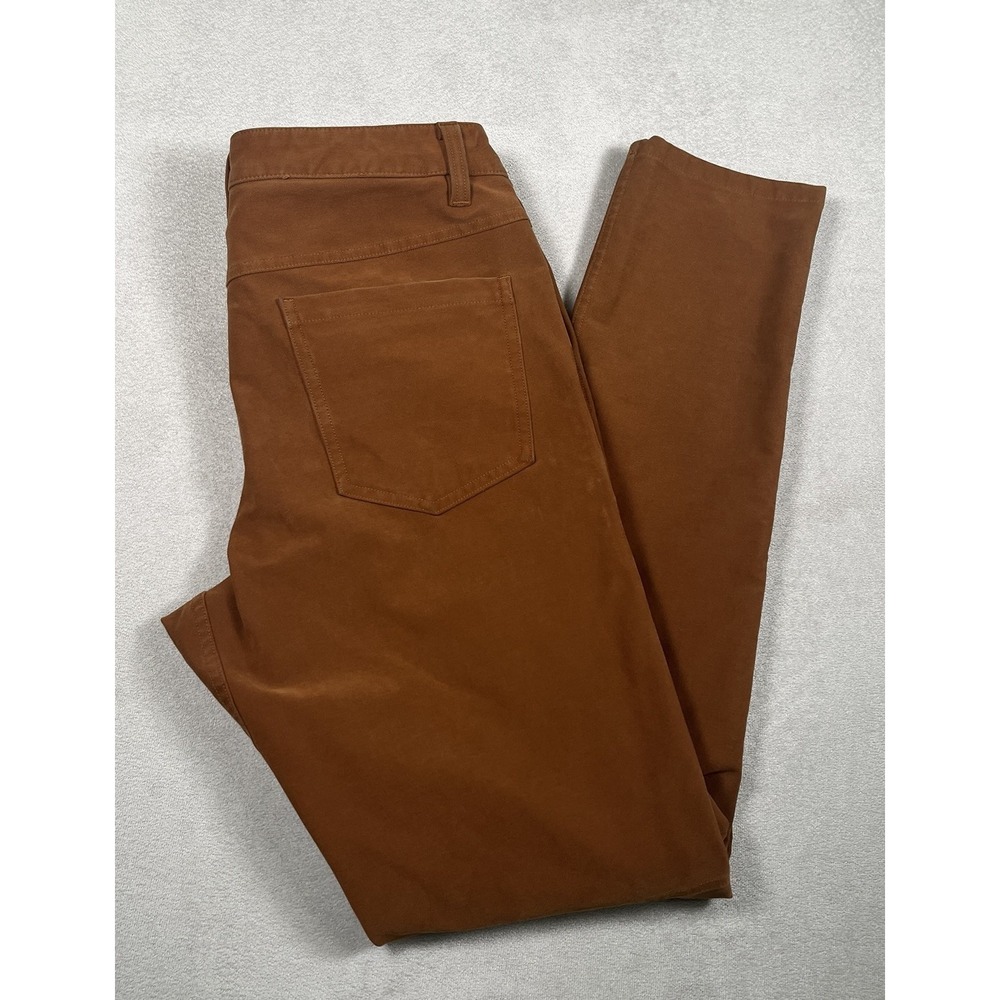 Lululemon ABC Pant Slim 30x31 Utilitech 5 Pocket Burnt Caramel Mens M5ABNS
